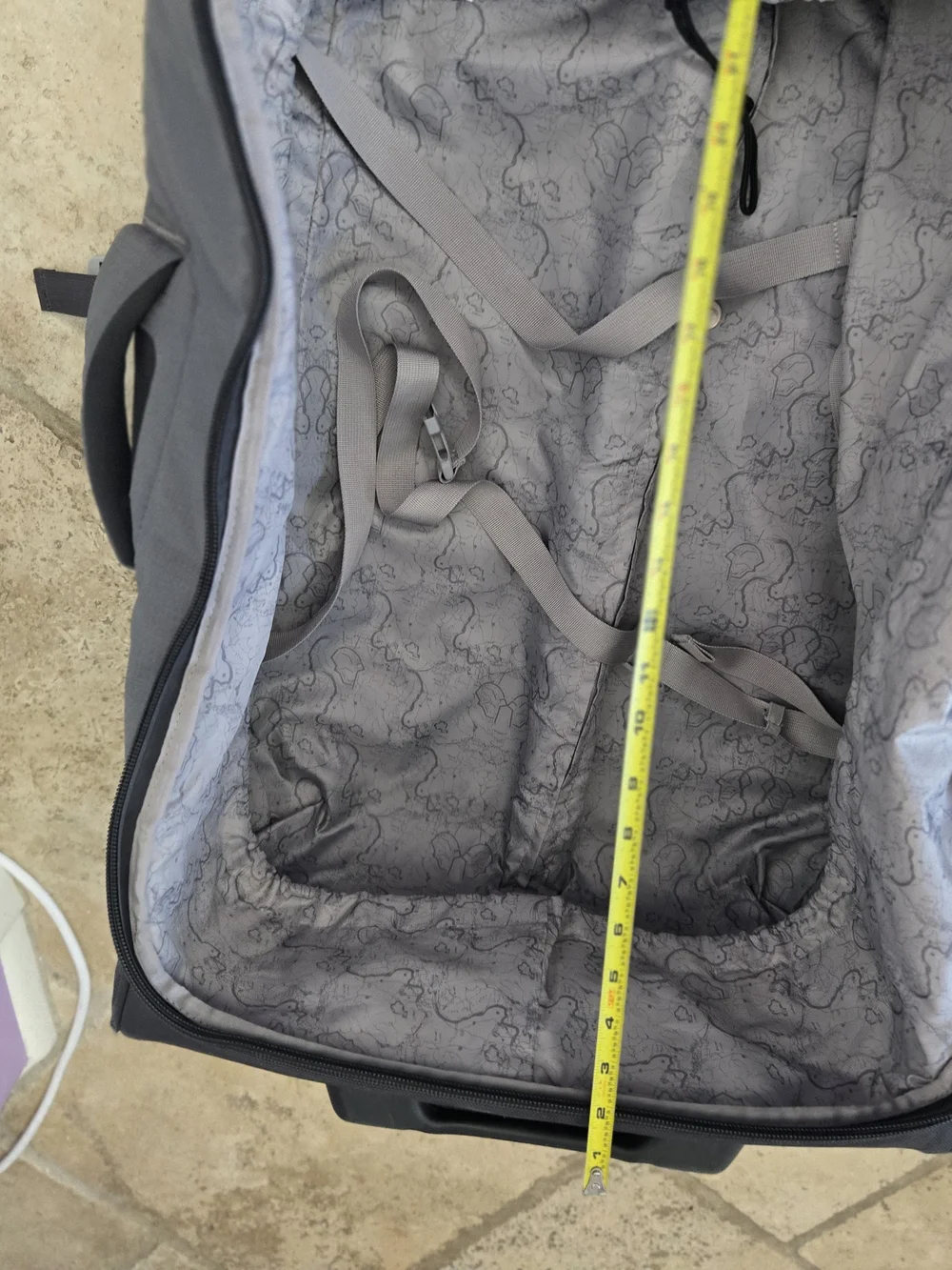 PacSafe Grey Rolling Travel Backpack - Trolley Bag